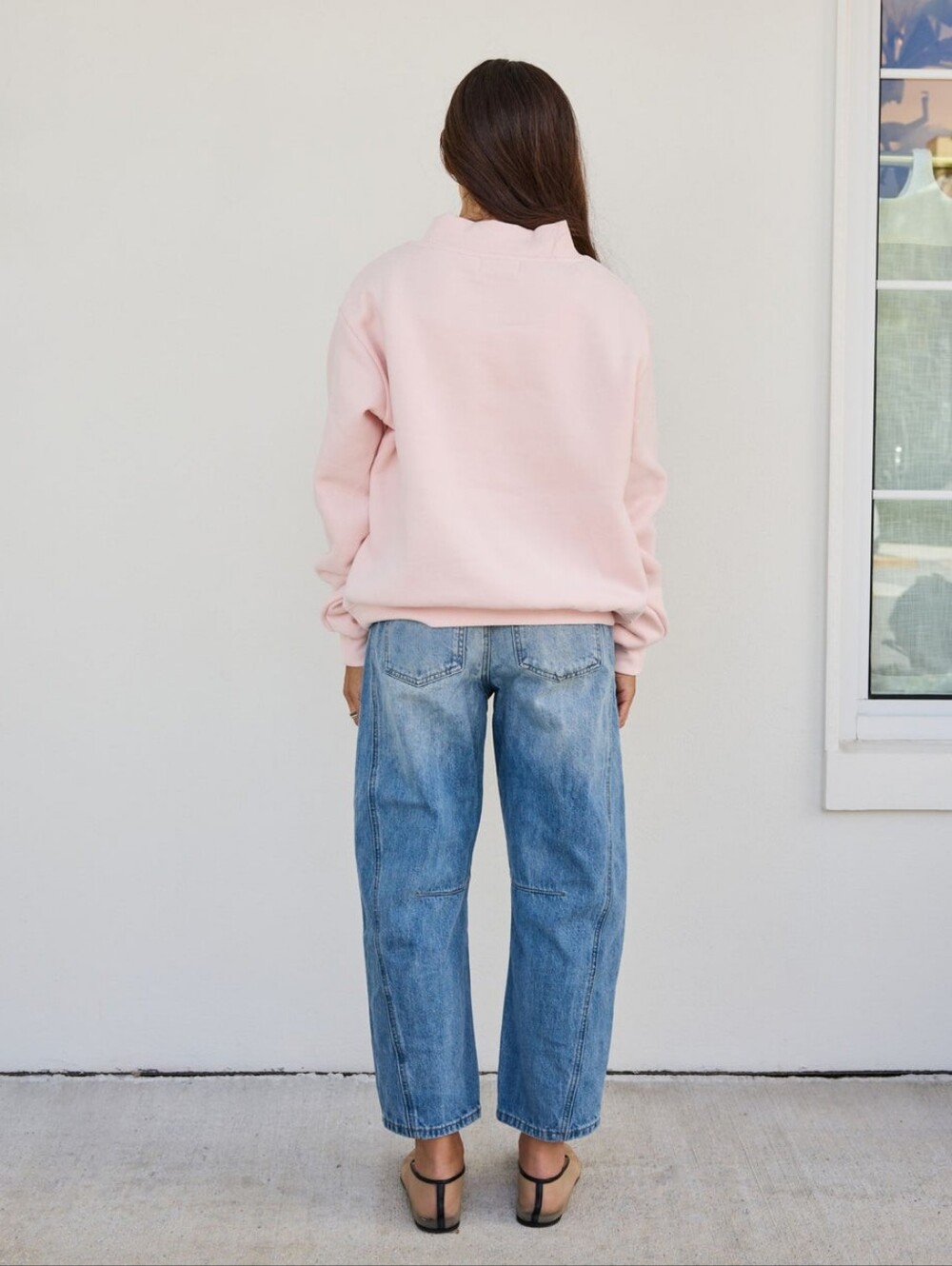 Parke Varsity Mockneck Rose White XXL Sold Out Mommy & Me Collection - Picture 5 of 14